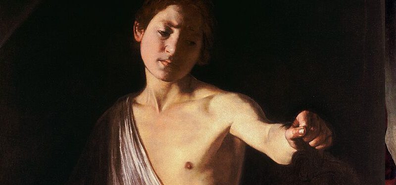 Immagine Quadro Davide con la testa di Golia