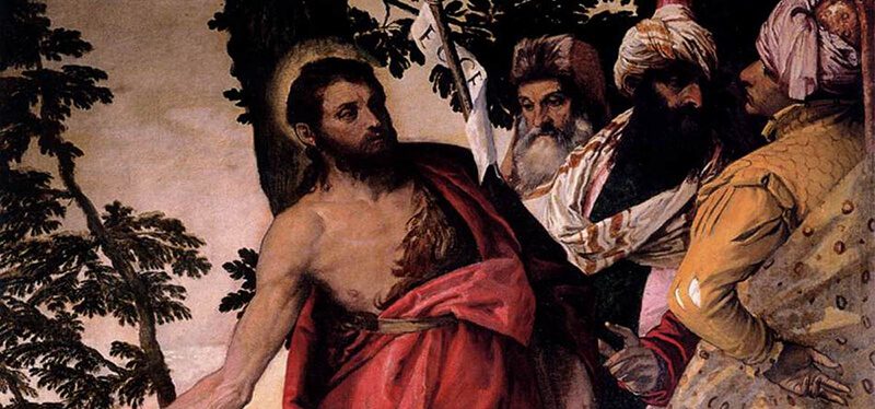 Immagine Quadro Il Sermone di San Giovanni Battista